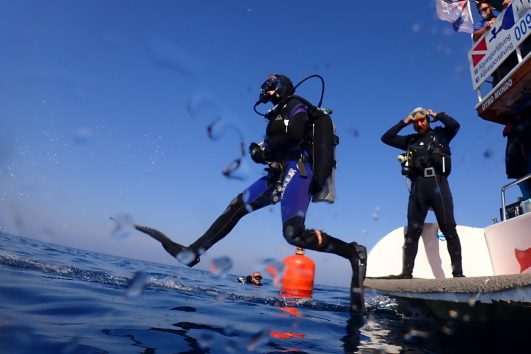 Diving